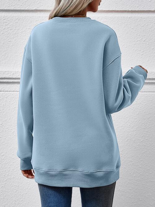 MERRY AND BRIGHT Long Sleeve Sweatshirt