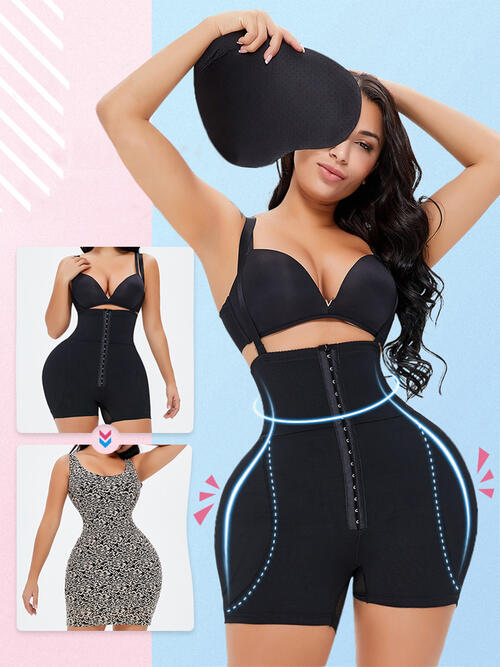 Hook-and-Eye Under-Bust Shaping Bodysuit