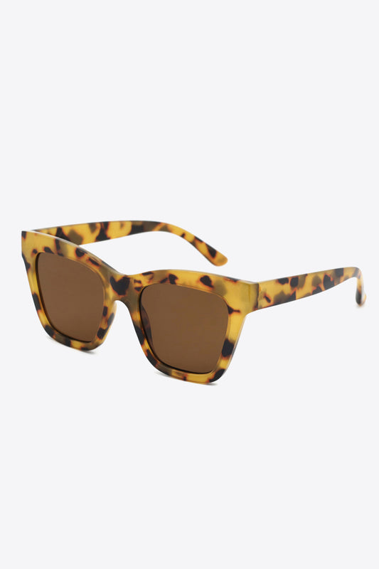 Acetate Lens UV400 Sunglasses - Honey / One Size Girl Code