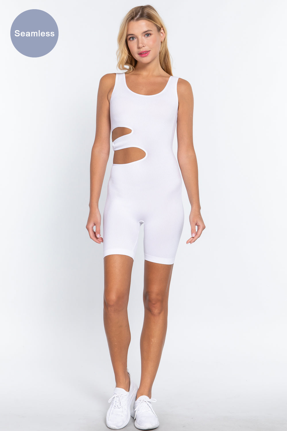 Suave Cut-out Seamless Romper Girl Code 