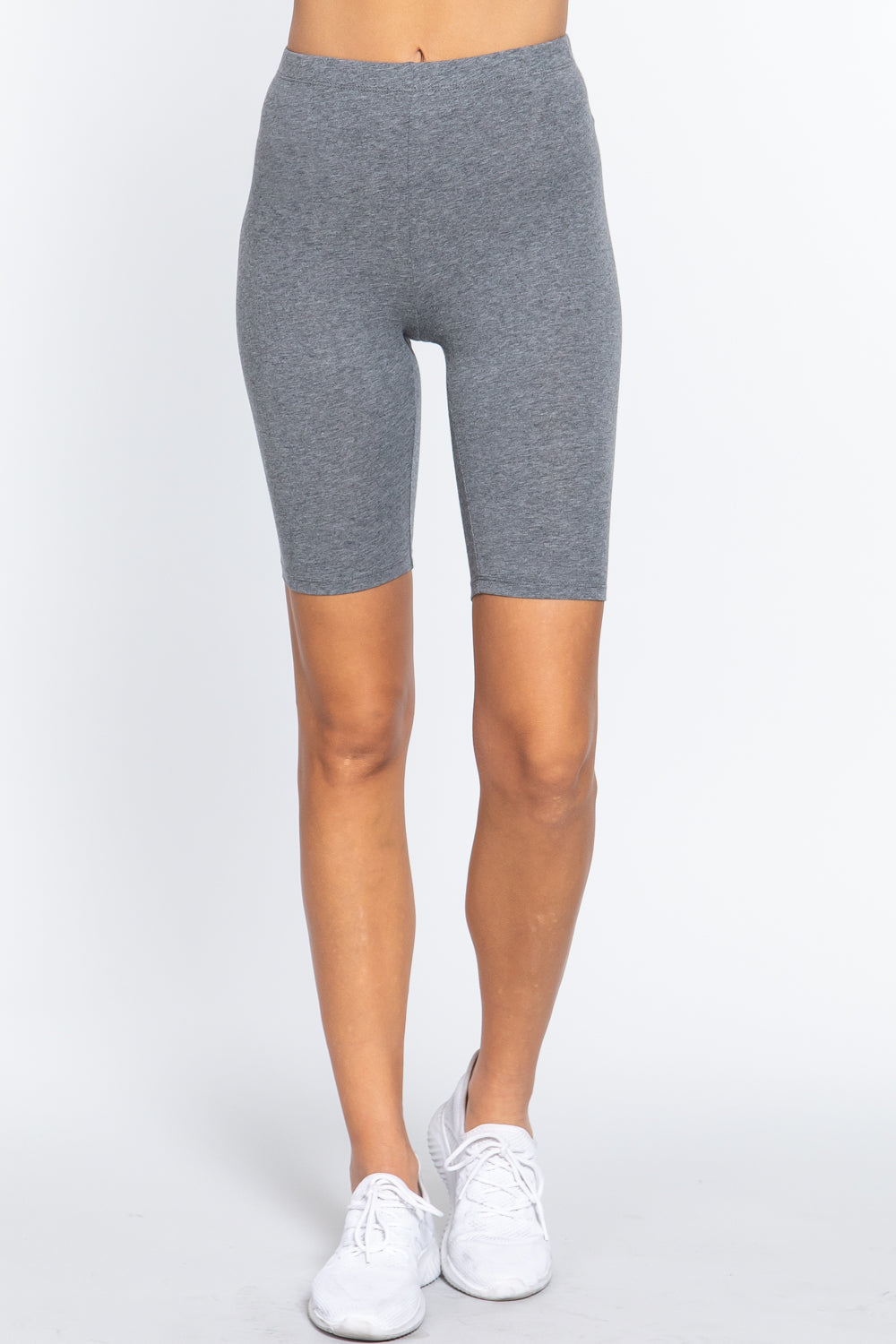 Cotton Jersey Short Leggings - bottoms Girl Code