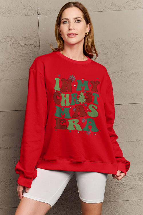 IN MY CHRISTMAS ERA Long Sleeve Sweatshirt