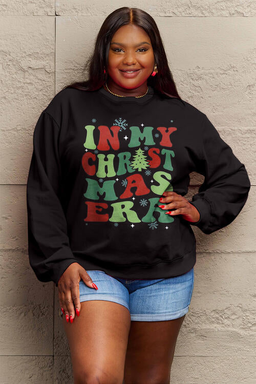 IN MY CHRISTMAS ERA Long Sleeve Sweatshirt